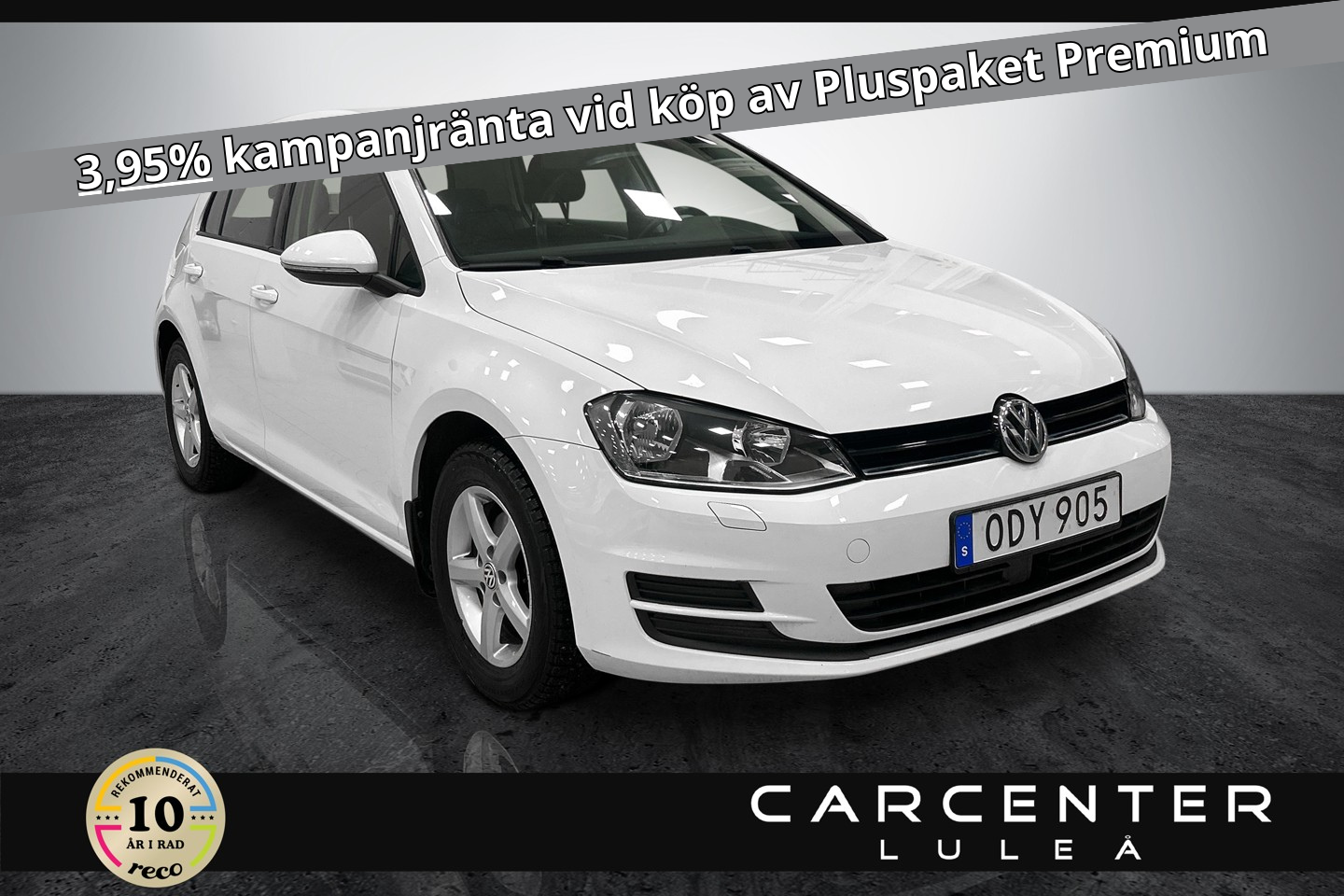 Volkswagen Golf 5-dörrar 1.2 TSI BMT 110hK 2017 124900:-