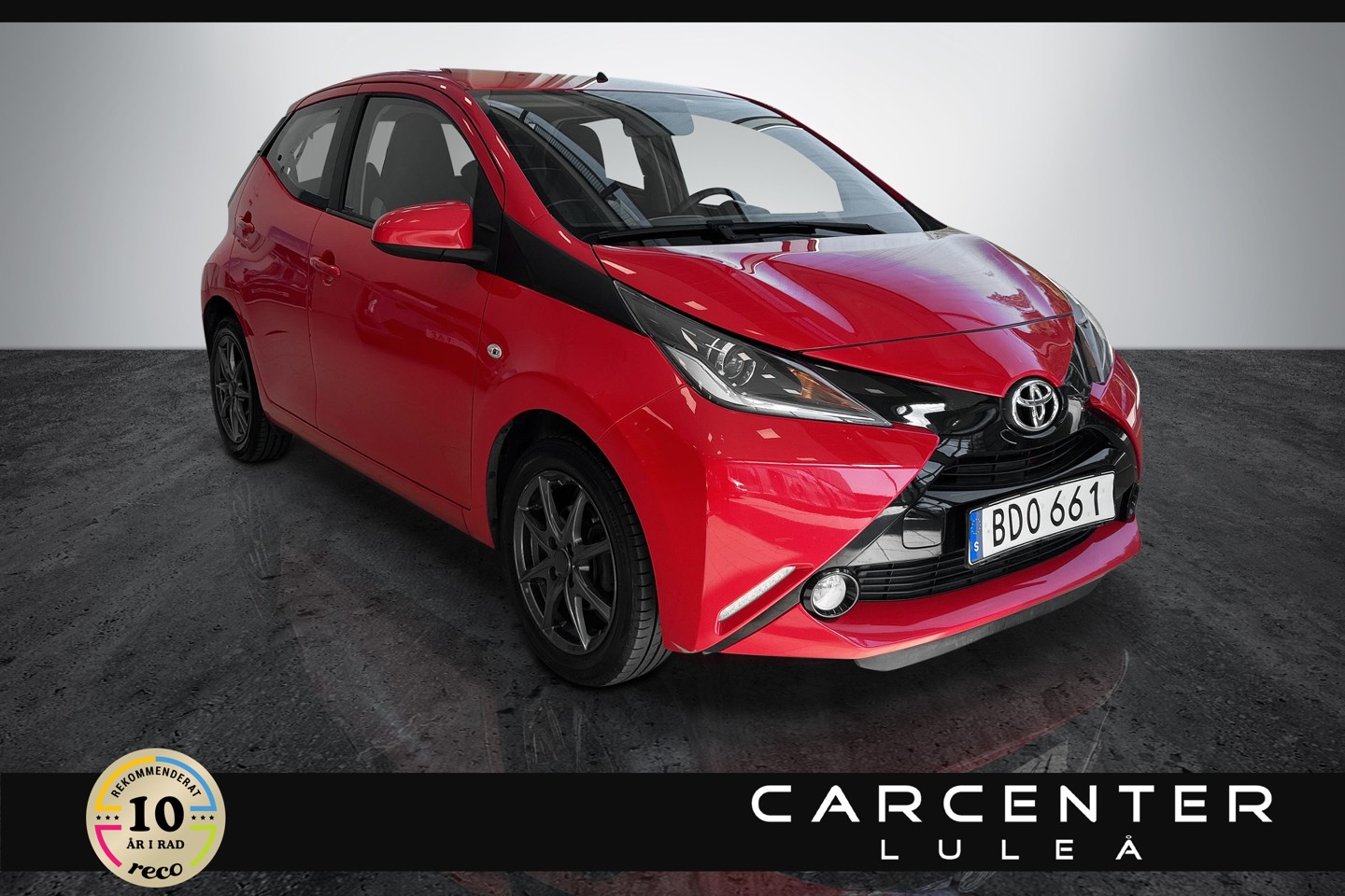 Toyota Aygo 5-dörrar 1.0 VVT-i X-PLAY 70Hk 2015 69900:-