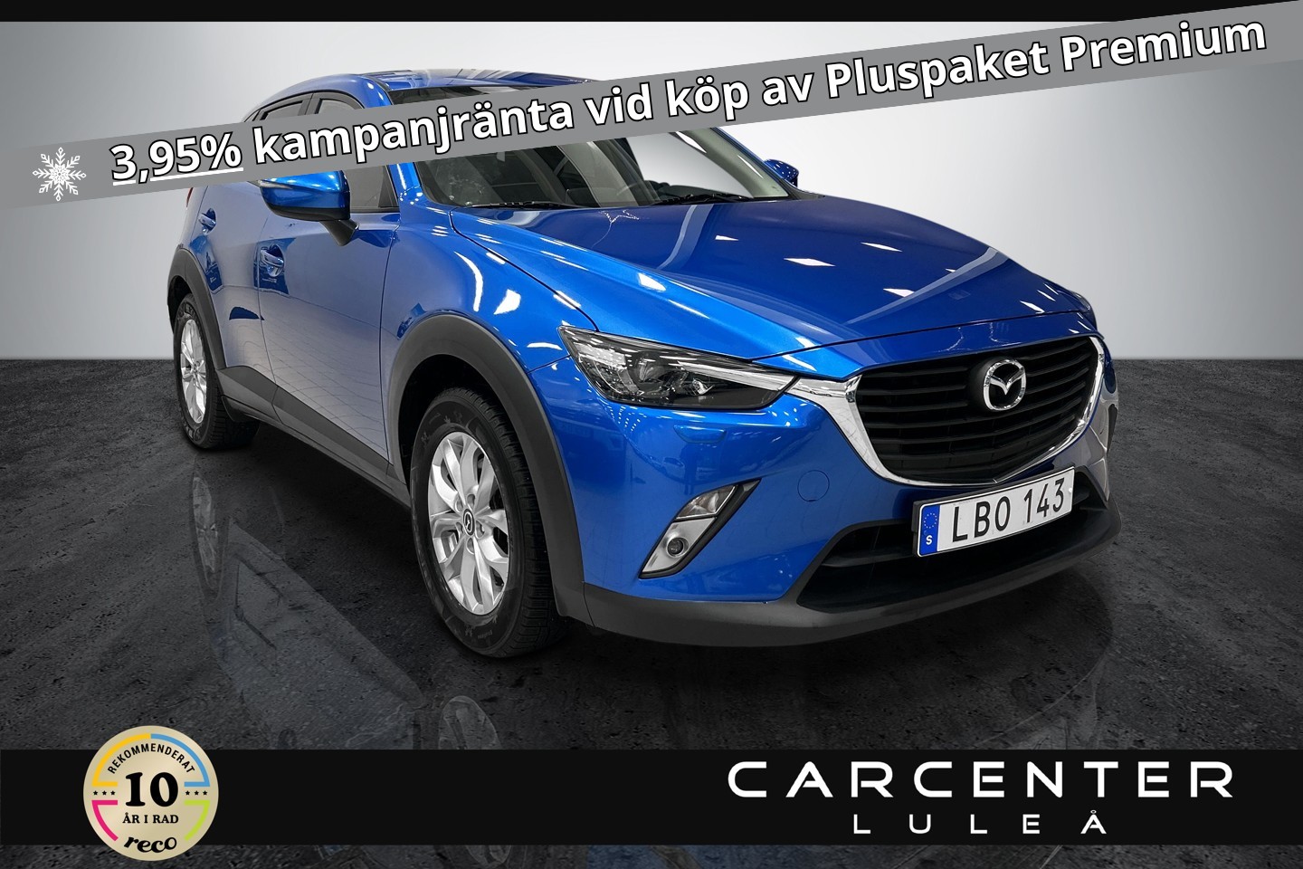 Mazda CX-3 2.0 SKYACTIV-G 120Hk 2015 149900:-