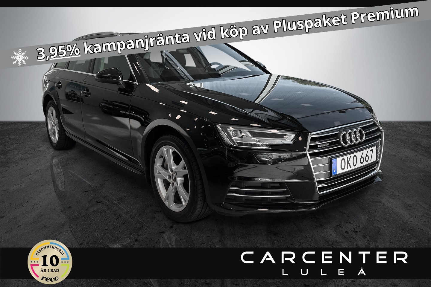Audi A4 Avant 2.0 TDI Quattro 190Hk 2017 229900:- 