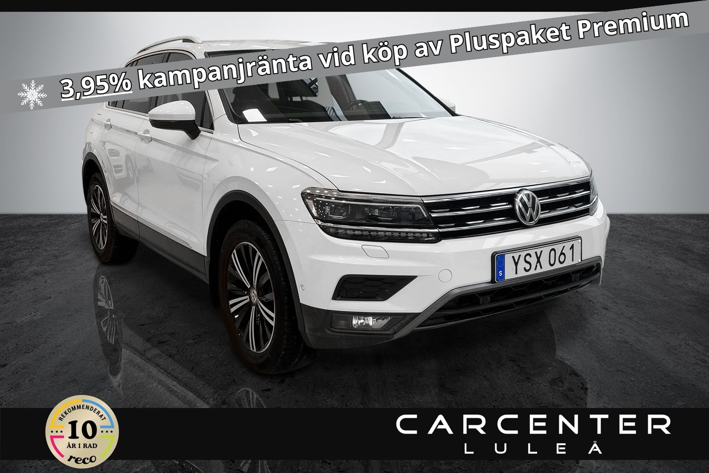 Volkswagen Tiguan 2.0 TDI 4Motion GT 190Hk 2018 264900:-