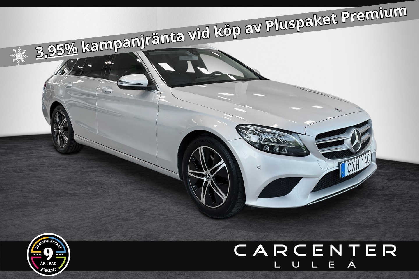 Mercedes-Benz C 220 T d 9G-Tronic 194hk 2020 279900:-